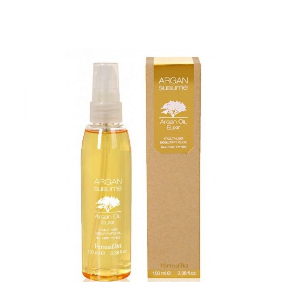 FARMAVITA ARGAN OIL ELIXIR – Θεραπευτικό Λαδάκι Μαλλιών Argan Oil 100ML
