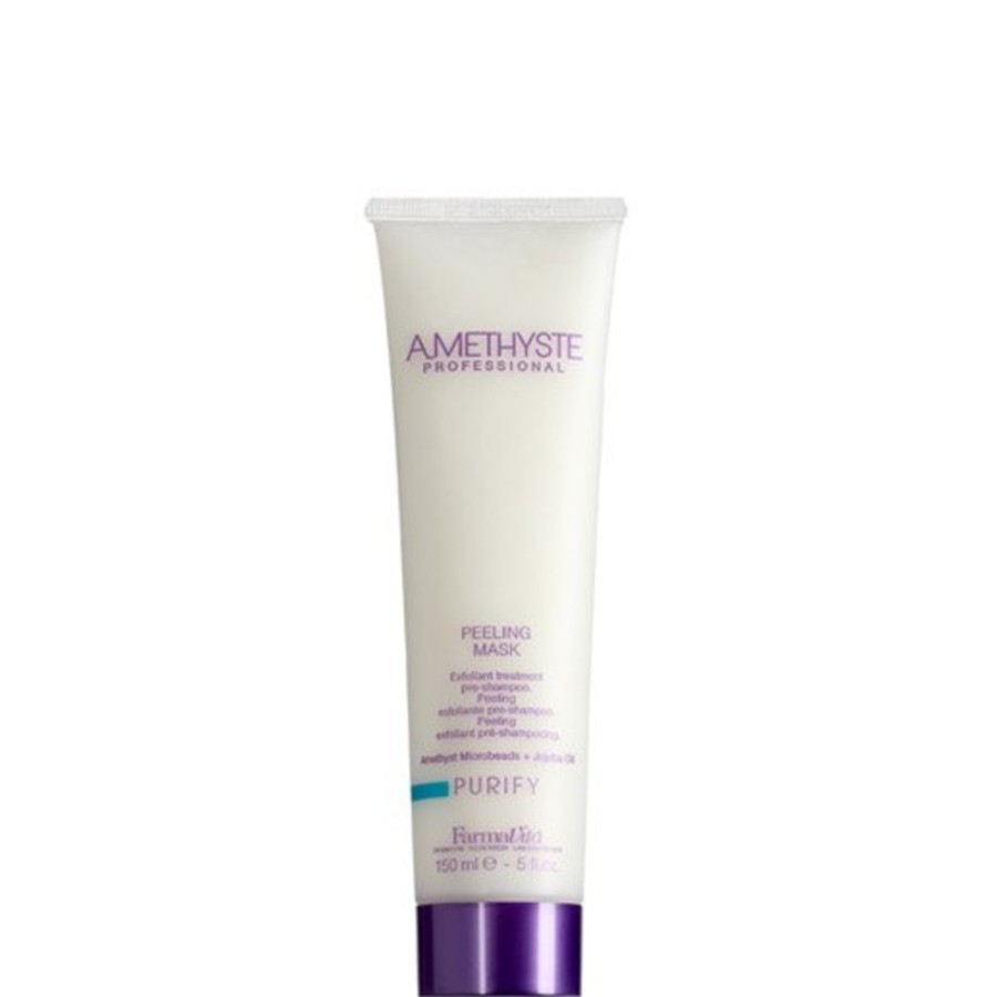 Farmavita Amethyste Purify Peeling Mask – Peeling καθαρισμού κατά της πιτυρίδας, λιπαρότητα 150ml