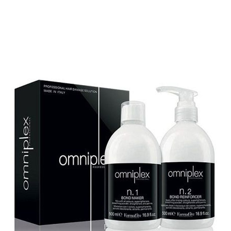 Farmavita Omniplex Salon Kit - Επαγγελματική Λύση Για Ταλαιπωρημένα Μαλλιά 500ML