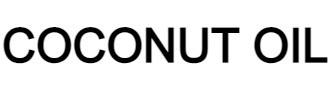COCONUT OIL