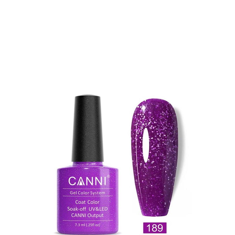 Canni 189 lilac with glitter 7.3ml