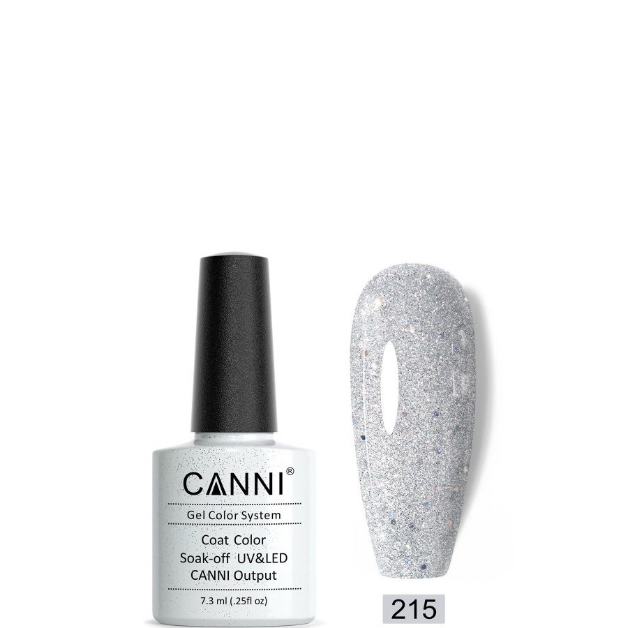 Canni 215 Sparkle Silver 7.3ml