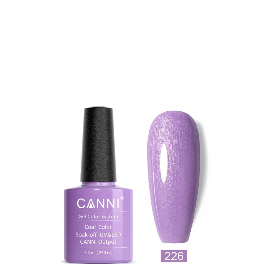 Canni 226 Elegant Purple Pearl 7.3ml