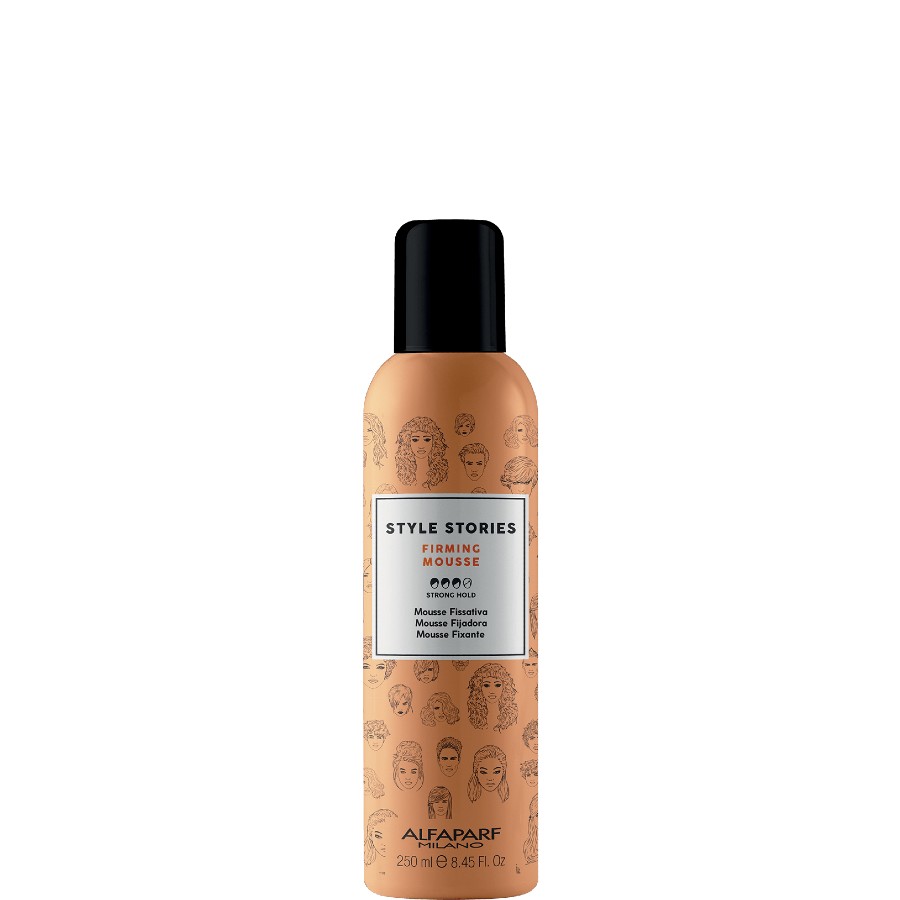 Alfaparf Milano Style Stories Firming Mousse - Ιδανικός Aφρός Για Σγουρά Μαλλιά 250ML