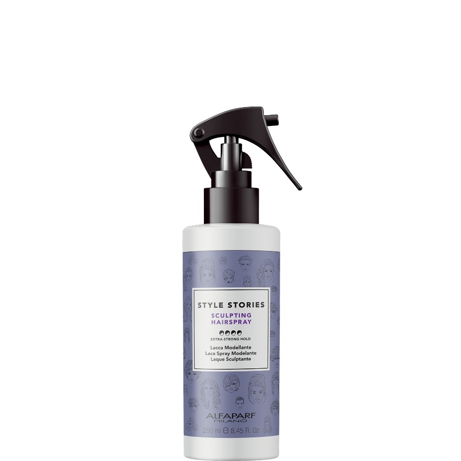 Alfaparf Milano Style Stories Sculpting Hairspray - Σπρέι Μαλλιών Χωρίς Αέριο Για Εξτρα Δυνατό Kράτημα 250ML