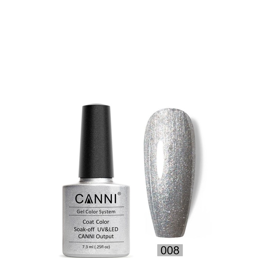 Canni 008 Metallic Silver 7.3ml