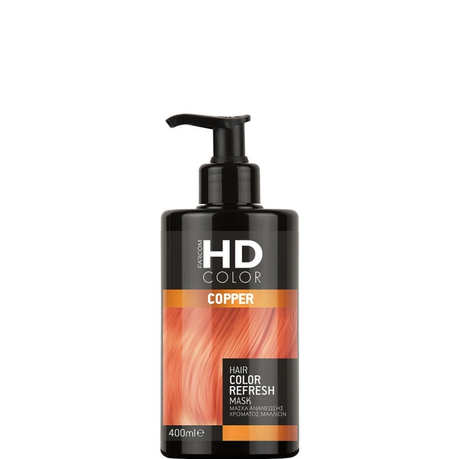 Farcom HD Hair Color Refresh Mask Copper - Μάσκα Ενίσχυσης Του Χρώματος Για Χάλκινα Μαλλιά 400ML