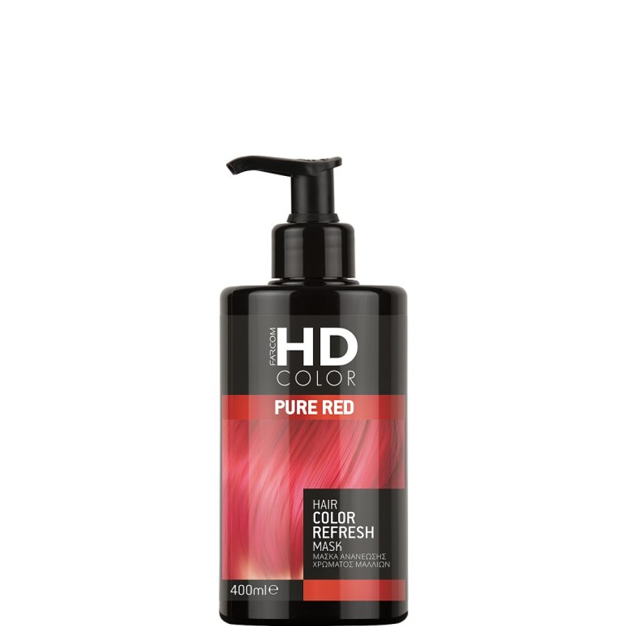 Farcom HD Hair Color Refresh Mask Red - Μάσκα Ενίσχυσης Του Χρώματος Για Κόκκινα Μαλλιά 400ML