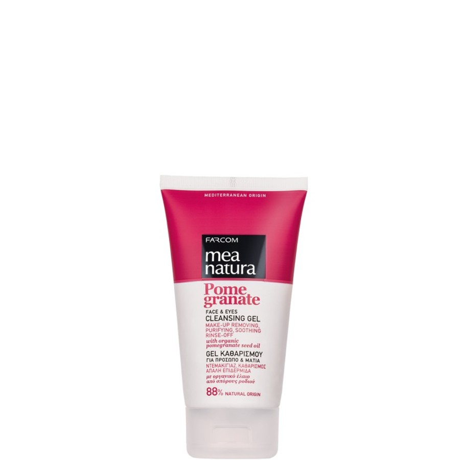 Farcom Mea Natura Natura Pomegranate Cleansing Gel - Gel Καθαρισμού Καθημερινής Χρήσης Για Πρόσωπο Και Μάτια 150ML