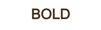 BOLD